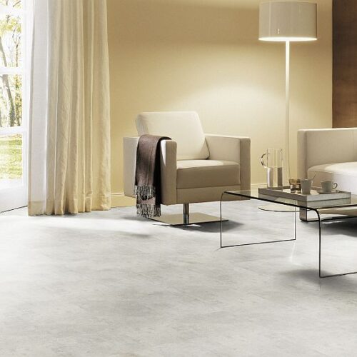 Alternative view of tilo ELEGANTO Vinylboden, Beton Silber