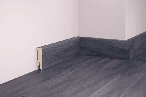 tilo Vinyl Sockelleiste Schiefer Vesuv